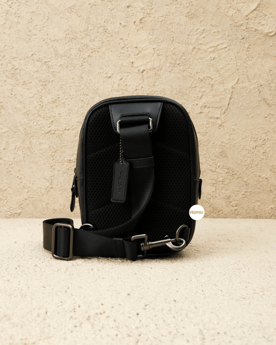 Track Pack 14 In Signature Canvas Charcoal