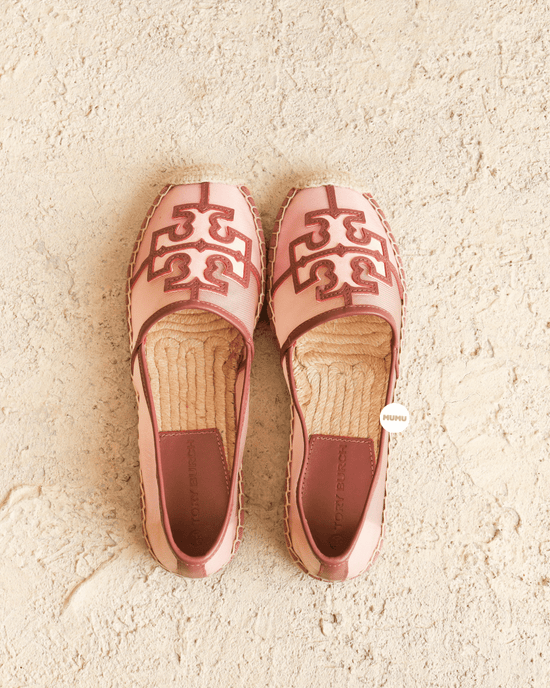 Ines Mesh Espadrille Shell Pink