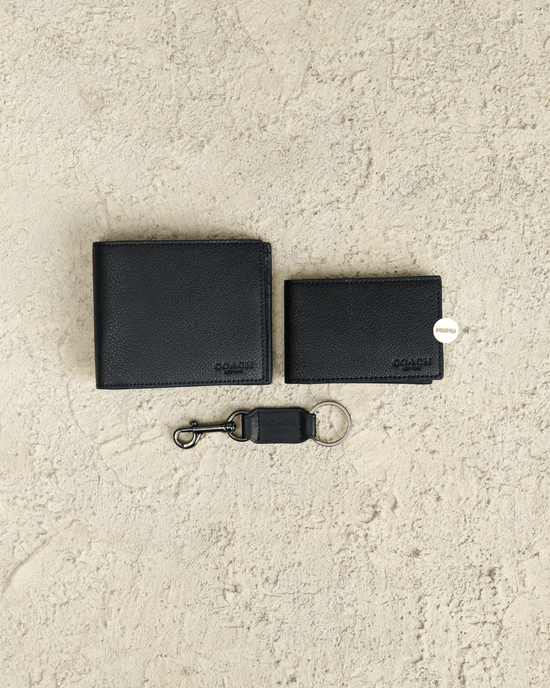 Compact Id Wallet Black