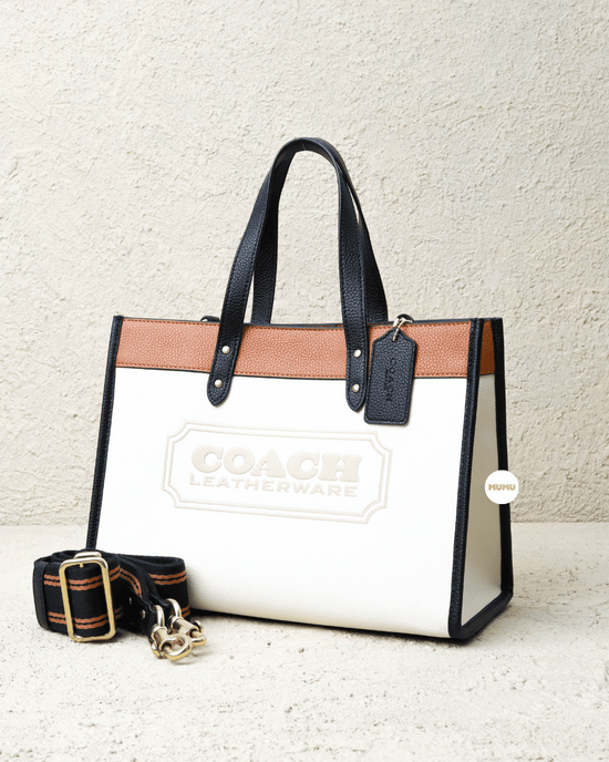 COACH®  Field Tote 30 In Colorblock With Coach Badge